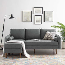 Load image into Gallery viewer, Naples Sectional - Gray Fabric