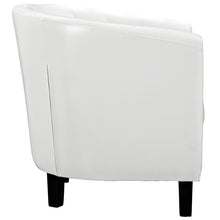 Load image into Gallery viewer, Chance Faux Leather Chair - White