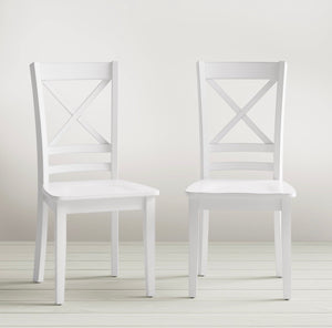Delray Single Chair - White