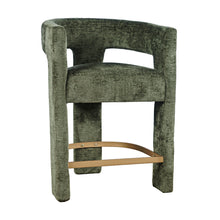 Load image into Gallery viewer, Ivy Upholstered Stool - Forrest