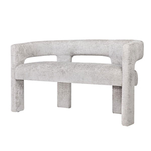 Ivy Upholstered Bench - Gray