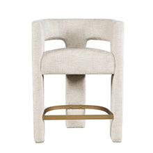 Load image into Gallery viewer, Ivy Upholstered Stool - Natural