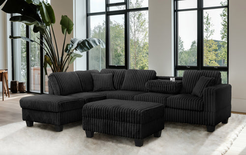 Vega Sectional - Black