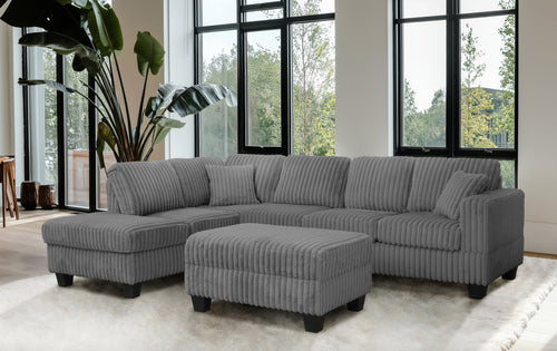 Vega Sectional - Gray