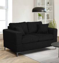 Load image into Gallery viewer, Vega Loveseat - Black