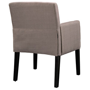 Ivy Fabric Armchair - Gray