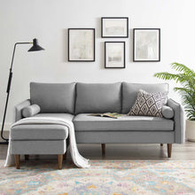 Load image into Gallery viewer, Naples Sectional - Light Gray Fabric