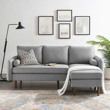 Load image into Gallery viewer, Naples Sectional - Light Gray Fabric