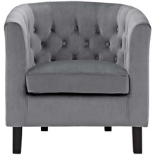 Load image into Gallery viewer, Chance Velvet Chair - Gray